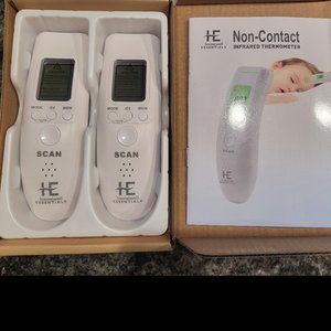 Homewell Essentials Infrared Thermometer no touch 2 pack NEW!